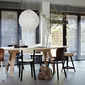 Luxaflex® Elektrische Houten Jaloezie 70 mm