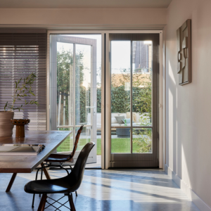 Luxaflex® Plisse Hordeur Allure Plus